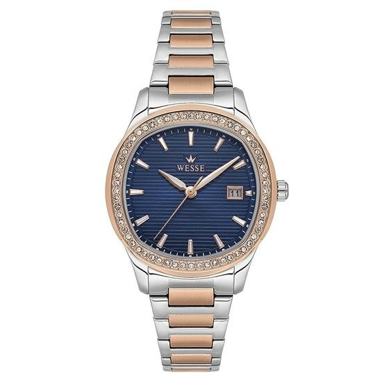 Wesse WWL303305 Quartz Çelik Rose/Gri 36 Mm Kadın Kol Saati