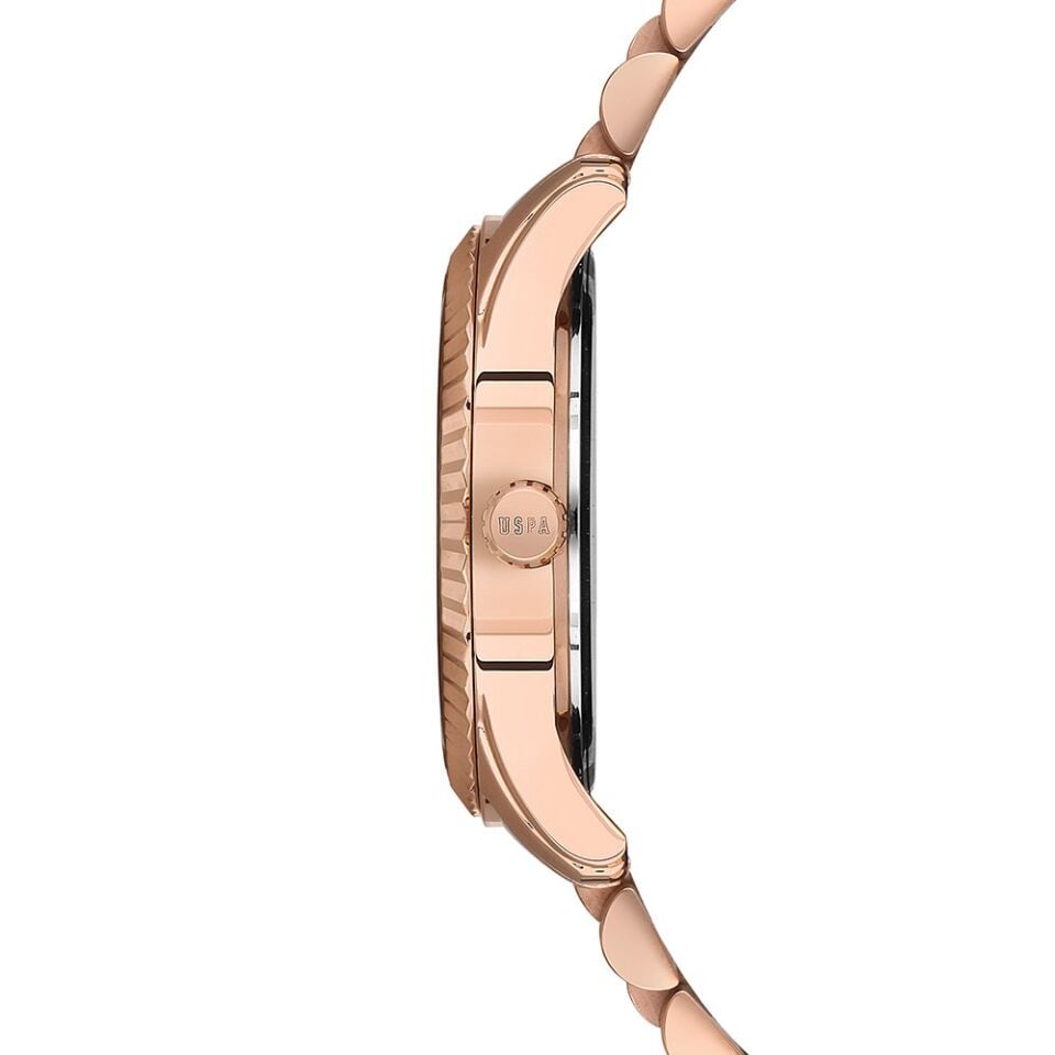 U.s Polo Assn. USPA2028-04 Quartz Çelik Rose Gold Sedef Kadran 36 Mm Kadın Kol Saati