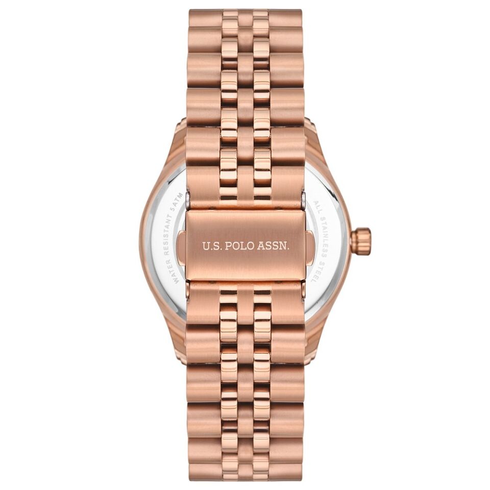 U.s Polo Assn. USPA2028-04 Quartz Çelik Rose Gold Sedef Kadran 36 Mm Kadın Kol Saati
