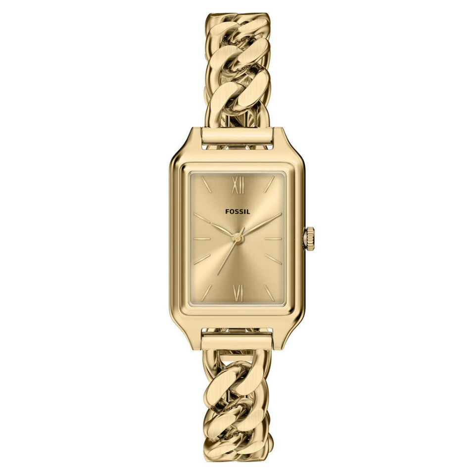 Fossil FES5478 Quartz Çelik Altın Rengi 23 Mm Kadın Kol Saati