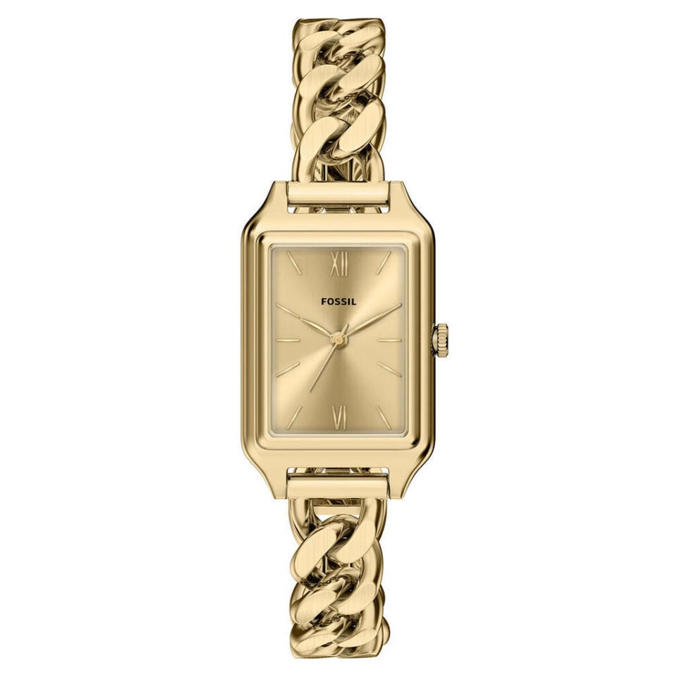 Fossil FES5478 Quartz Çelik Altın Rengi 23 Mm Kadın Kol Saati