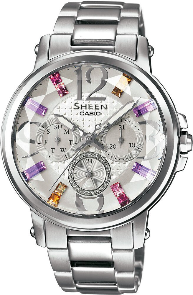 Casio She-3035D-7Audr Sheen Kadın Kol Saati