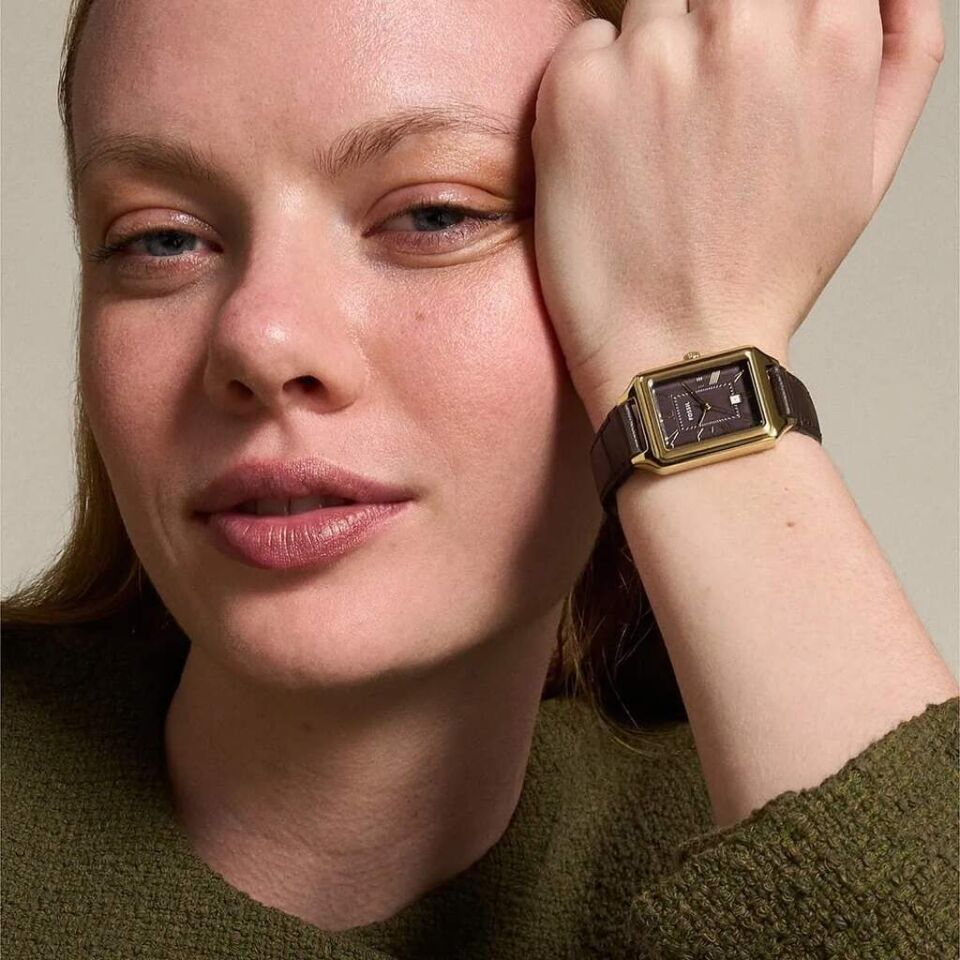Fossil FES5367 Quartz Deri Kahverengi 23 Mm Kadın Kol Saati