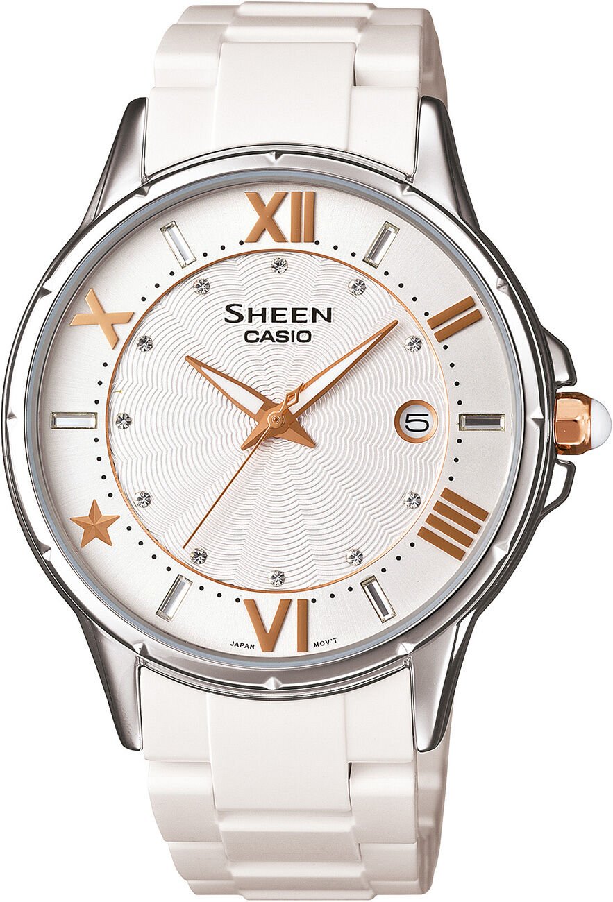 Casio She-4024-7Adr Sheen Kadın Kol Saati