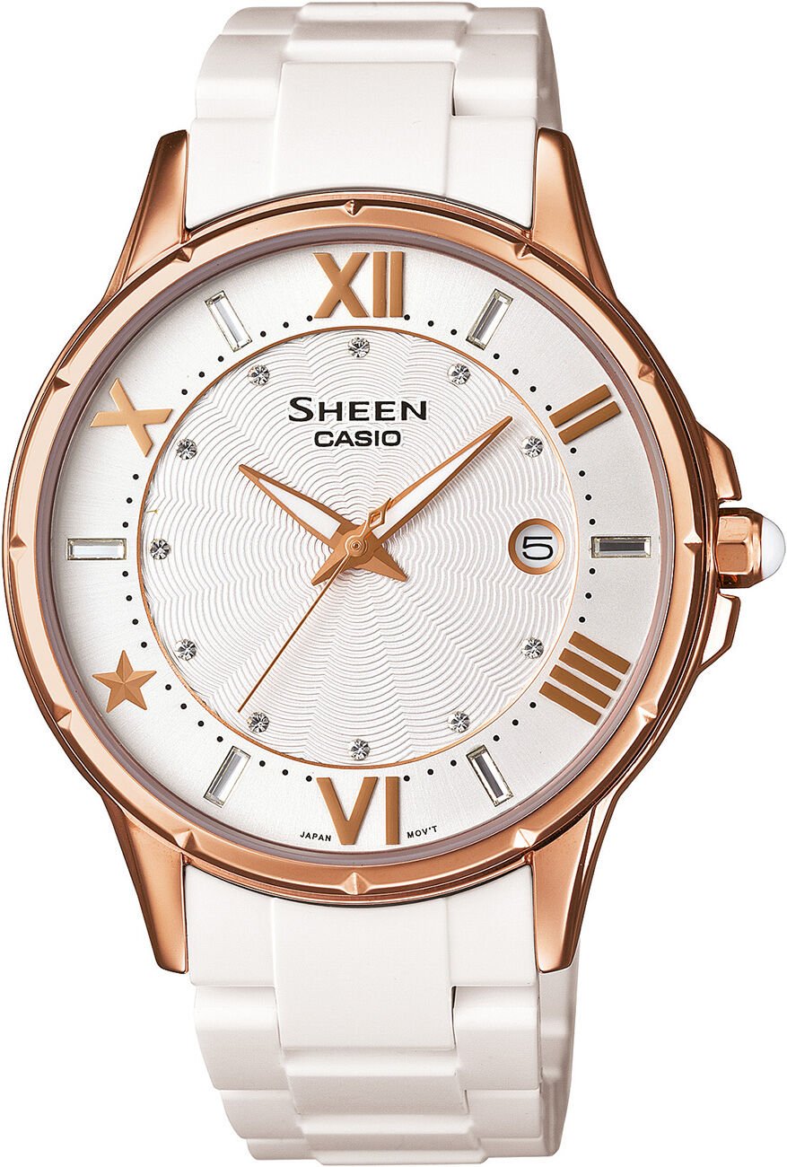 Casio She-4024G-7Adr Sheen Kadın Kol Saati