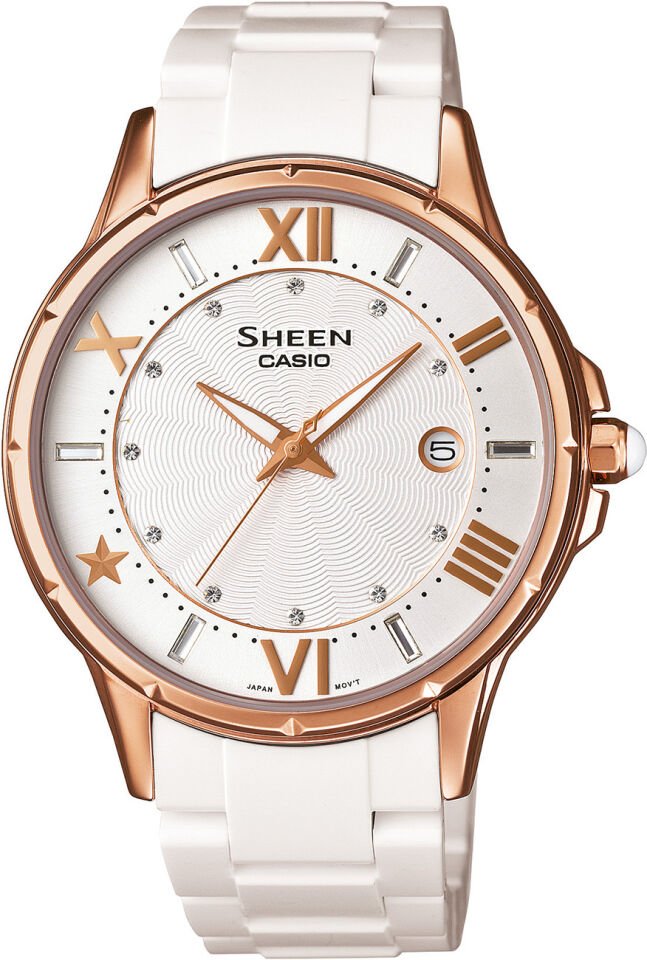 Casio She-4024G-7Adr Sheen Kadın Kol Saati