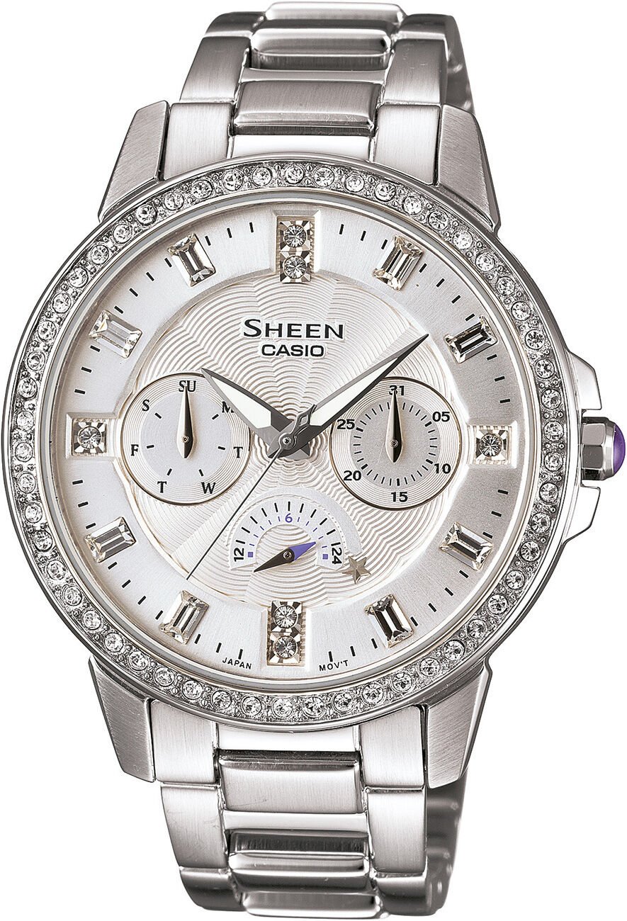 Casio She-3023D-7Adr Sheen Kadın Kol Saati