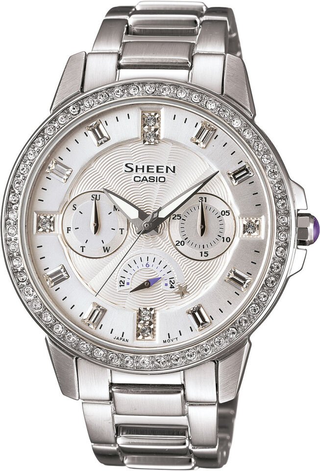 Casio She-3023D-7Adr Sheen Kadın Kol Saati