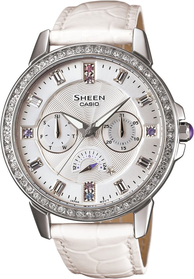 Casio She-3023L-7Adr Sheen Kadın Kol Saati