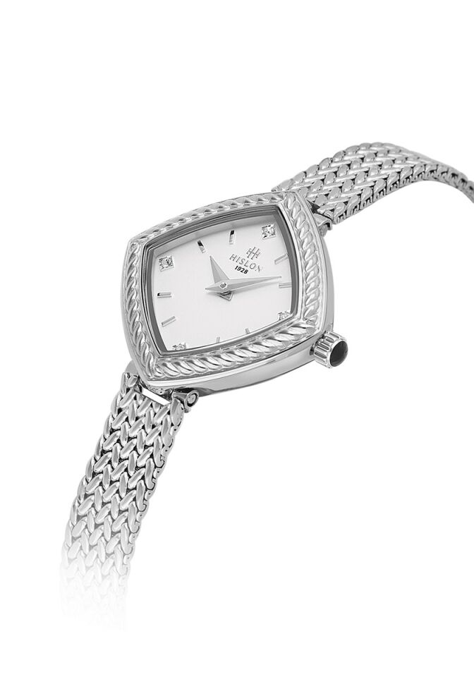 Hislon QL193S-02SS Kadın Kol Saati