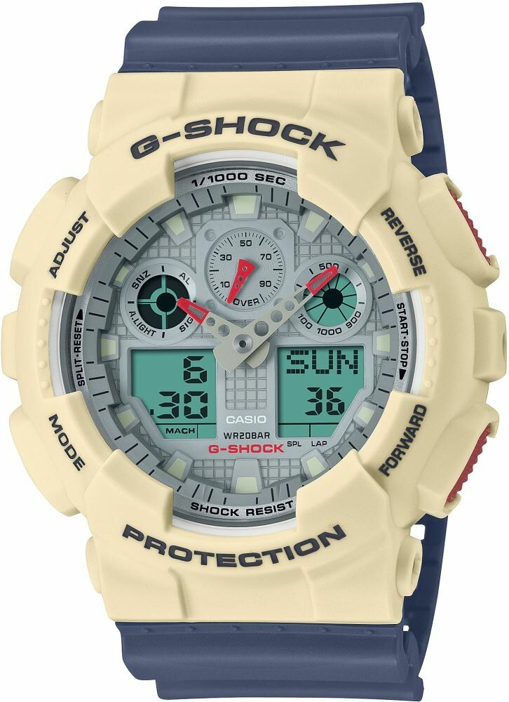 Casio Ga-100Pc-7A2Dr G-Shock Erkek Kol Saati