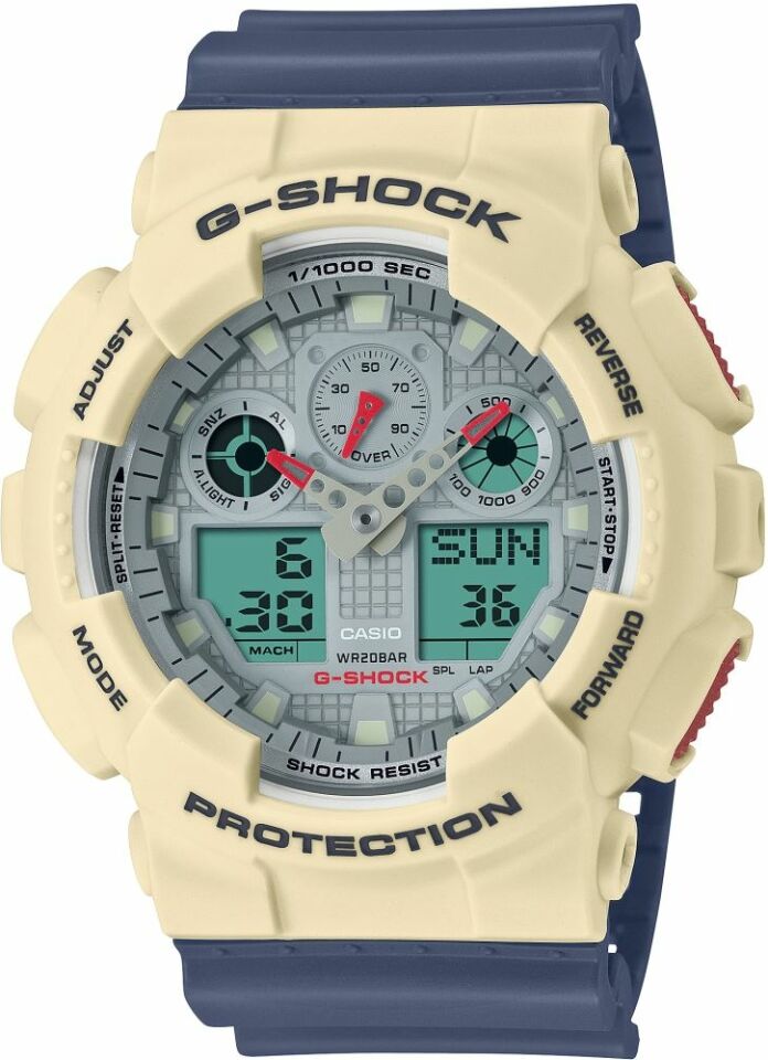 Casio Ga-100Pc-7A2Dr G-Shock Erkek Kol Saati