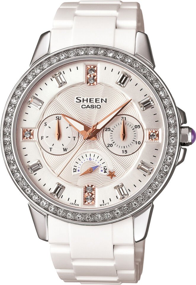 Casio She-3023-7Adr Sheen Kadın Kol Saati