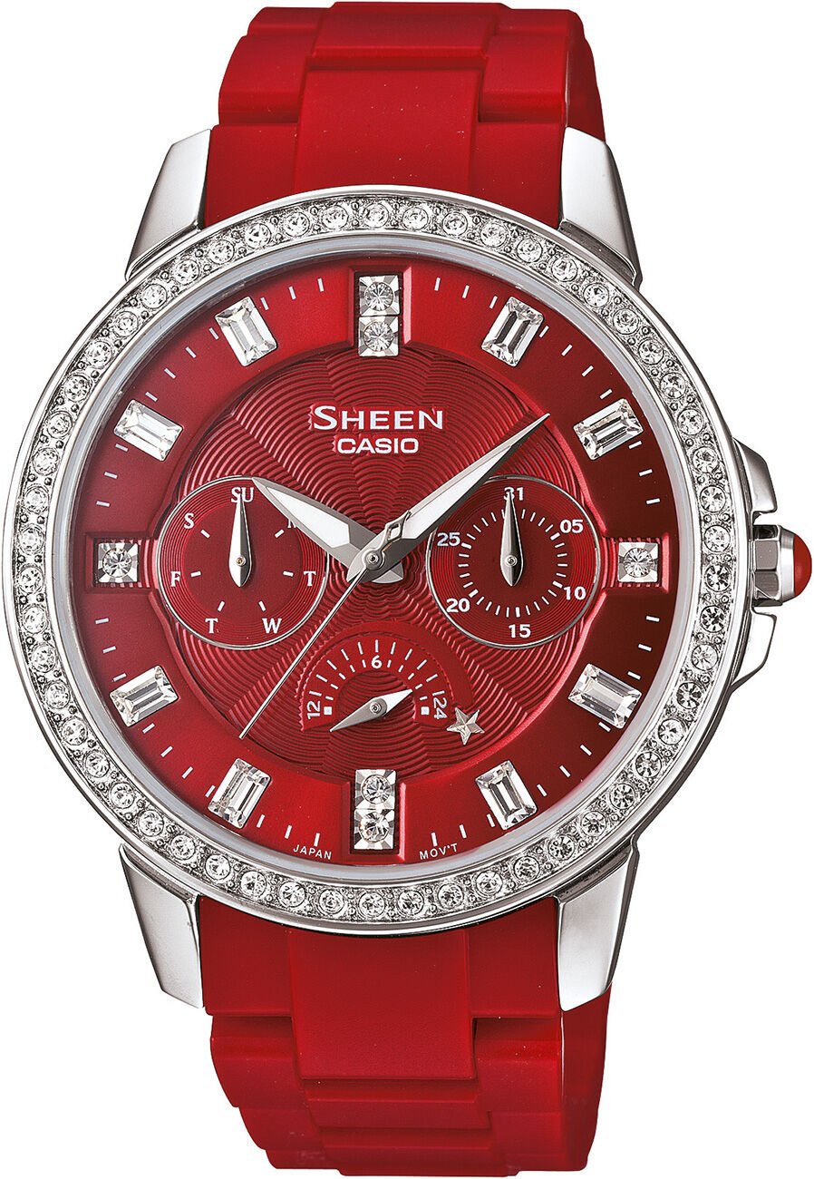 Casio She-3023-4Adr Sheen Kadın Kol Saati