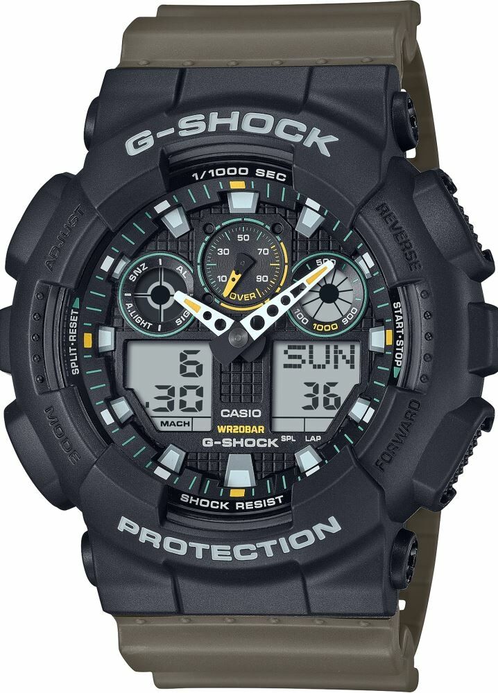 Casio Ga-100Tu-1A3Dr G-Shock Erkek Kol Saati
