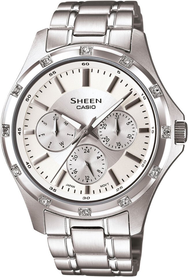 Casio She-3801D-7Adr Sheen Kadın Kol Saati