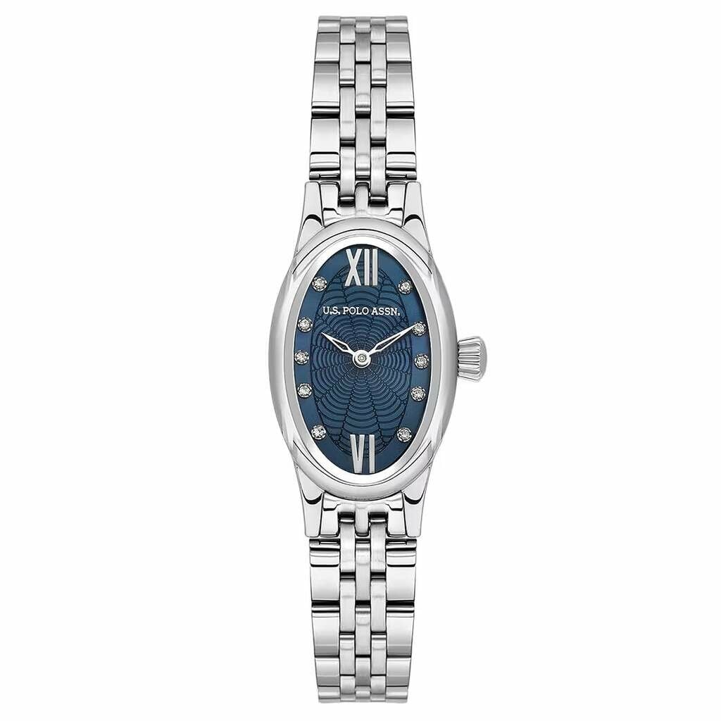 U.s. Polo Assn. USPA2165-04 Quartz Çelik Gri Lacivert Kadran 20X39 Mm Kadın Kol Saati