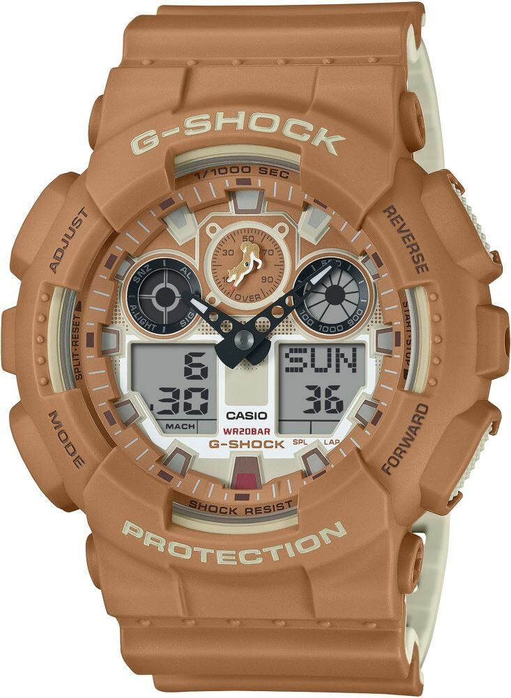 Casio Ga-100Shb-5Adr G-Shock Erkek Kol Saati