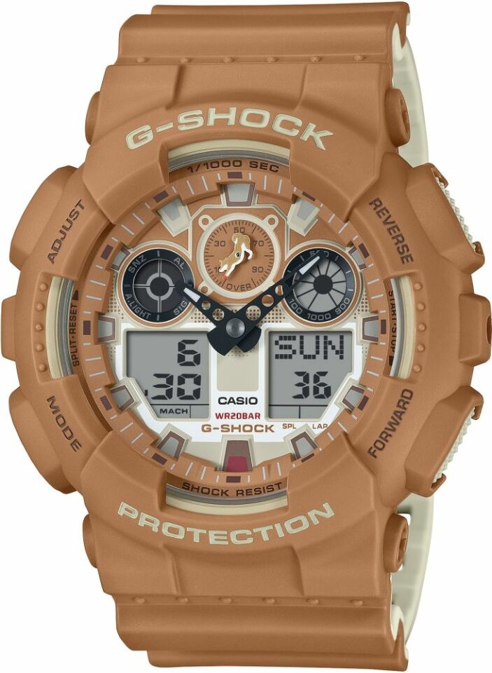 Casio Ga-100Shb-5Adr G-Shock Erkek Kol Saati