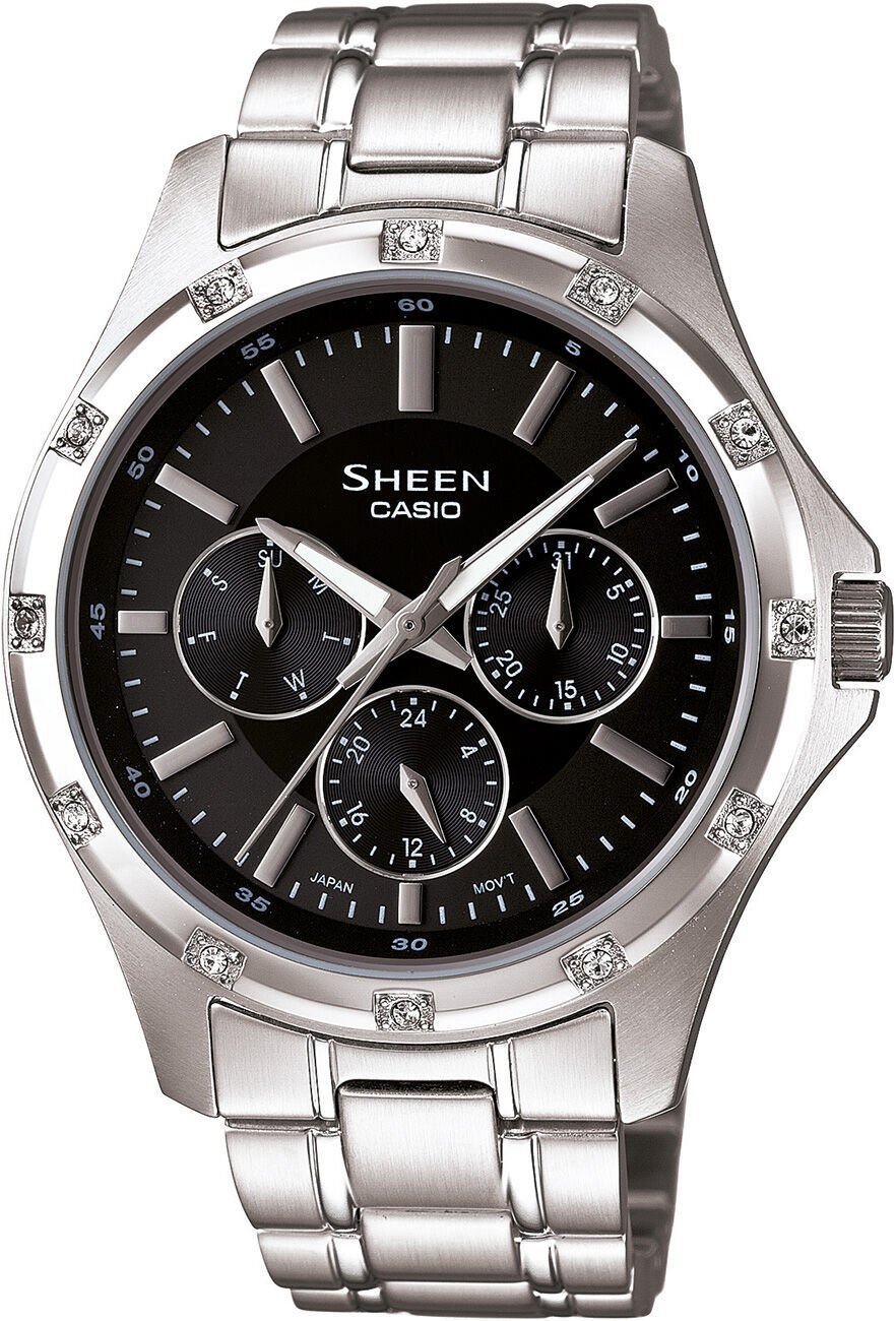 Casio She-3801D-1Adr Sheen Kadın Kol Saati