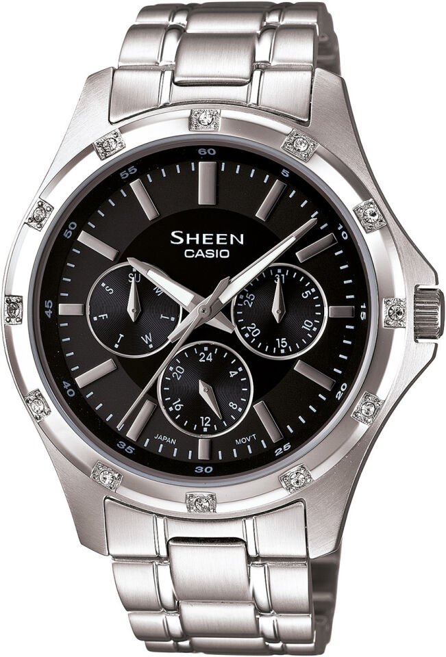 Casio She-3801D-1Adr Sheen Kadın Kol Saati