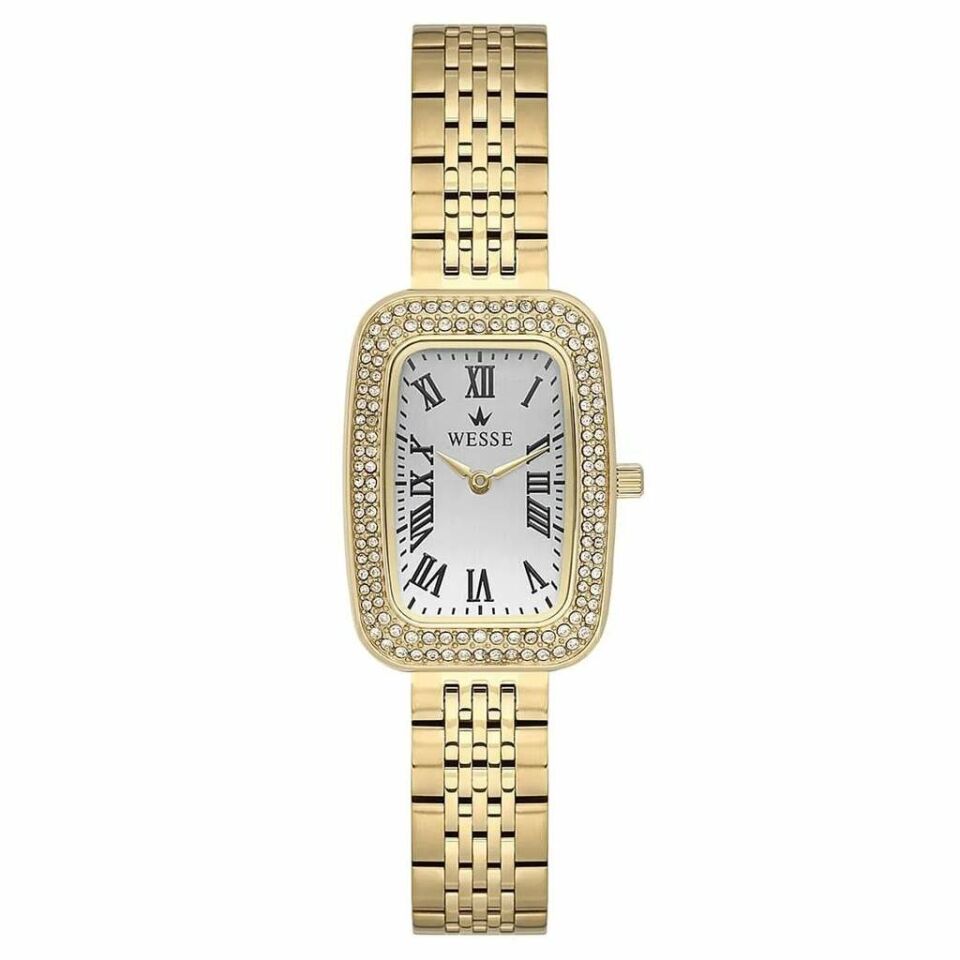 Wesse WWL113802 Quartz Çelik Altın Rengi Kadın Kol Saati
