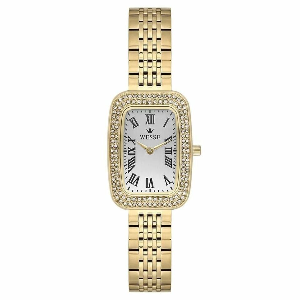 Wesse WWL113802 Quartz Çelik Altın Rengi Kadın Kol Saati