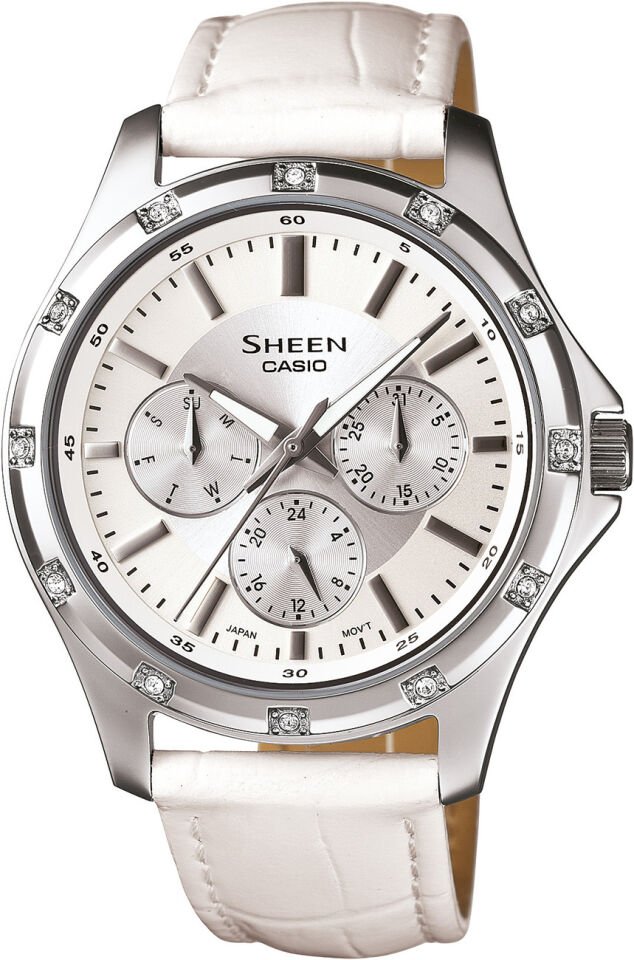 Casio She-3801L-7Adr Sheen Kadın Kol Saati