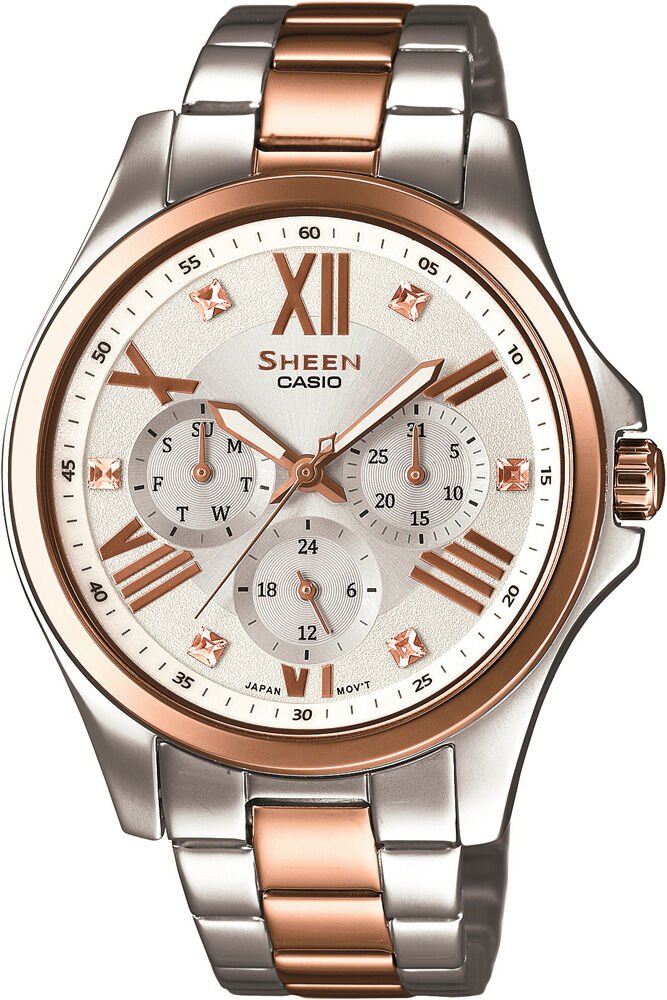 Casio She-3806Spg-7Audr Sheen Kadın Kol Saati