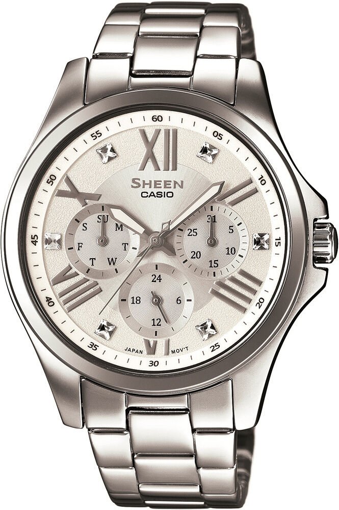 Casio She-3806D-7Audr Sheen Kadın Kol Saati