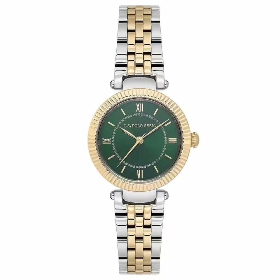 U.s. Polo Assn. USPA2132-03 Quartz Çelik Gri Altın Rengi 28 Mm Kadın Kol Saati