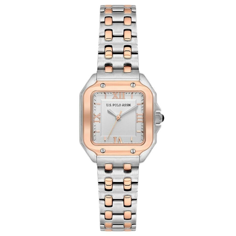 U.s. Polo Assn. USPA2074-02 Quartz Çelik Rose/Gri Kadın Kol Saati