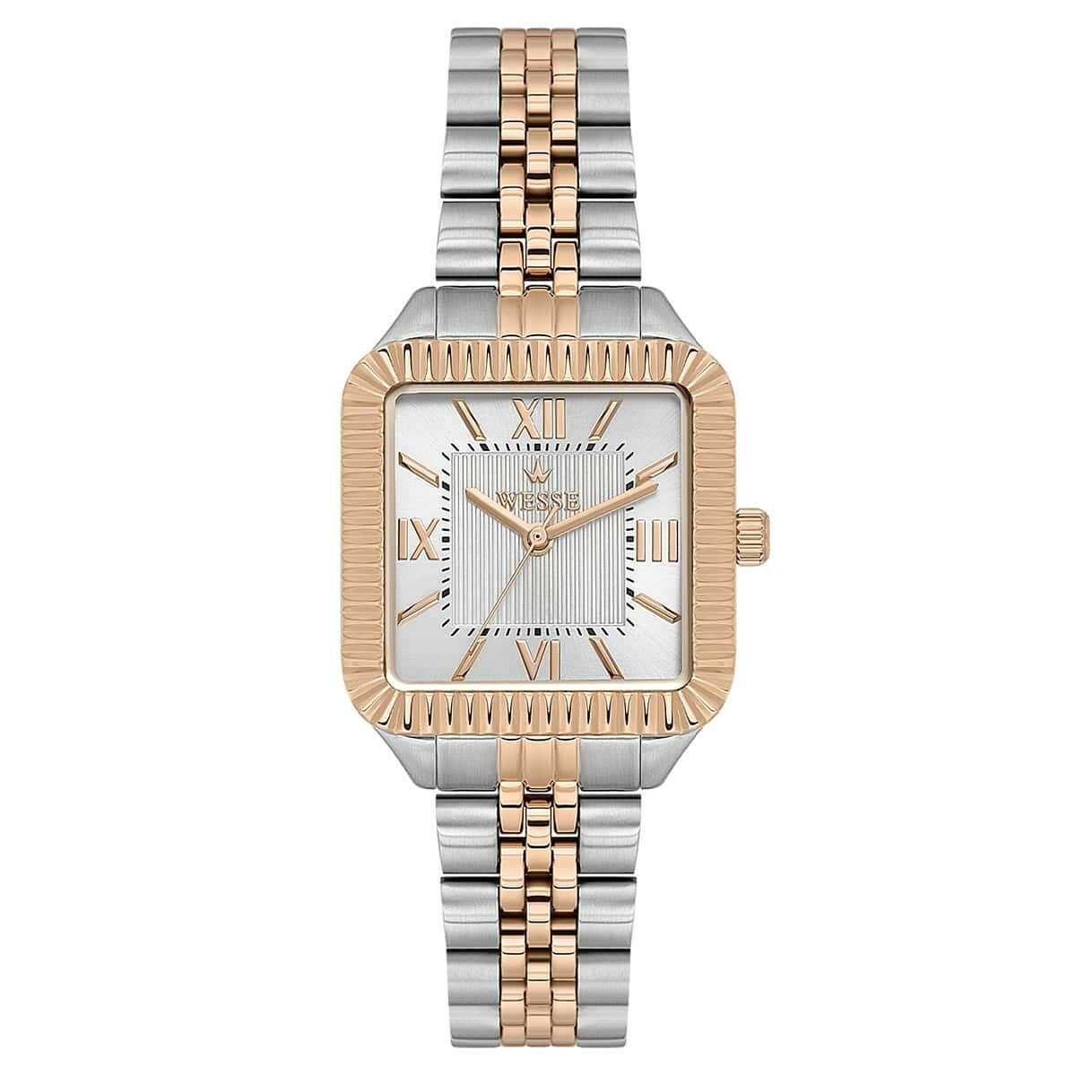 Wesse WWL114103 Quartz Çelik Rose/Gri Kadın Kol Saati