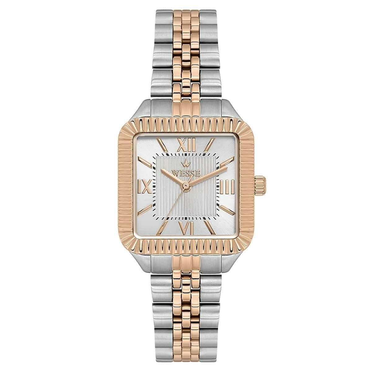 Wesse WWL114103 Quartz Çelik Rose/Gri Kadın Kol Saati