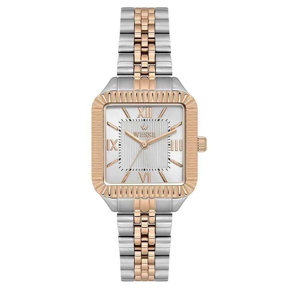 Wesse WWL114103 Quartz Çelik Rose/Gri Kadın Kol Saati