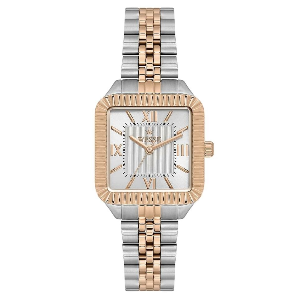 Wesse WWL114103 Quartz Çelik Rose/Gri Kadın Kol Saati