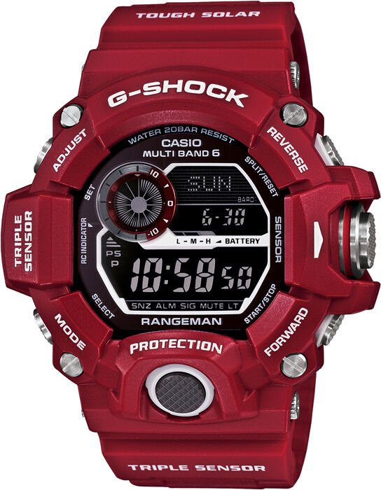 Casio Gw-9400Rd-4Dr G-Shock Erkek Kol Saati