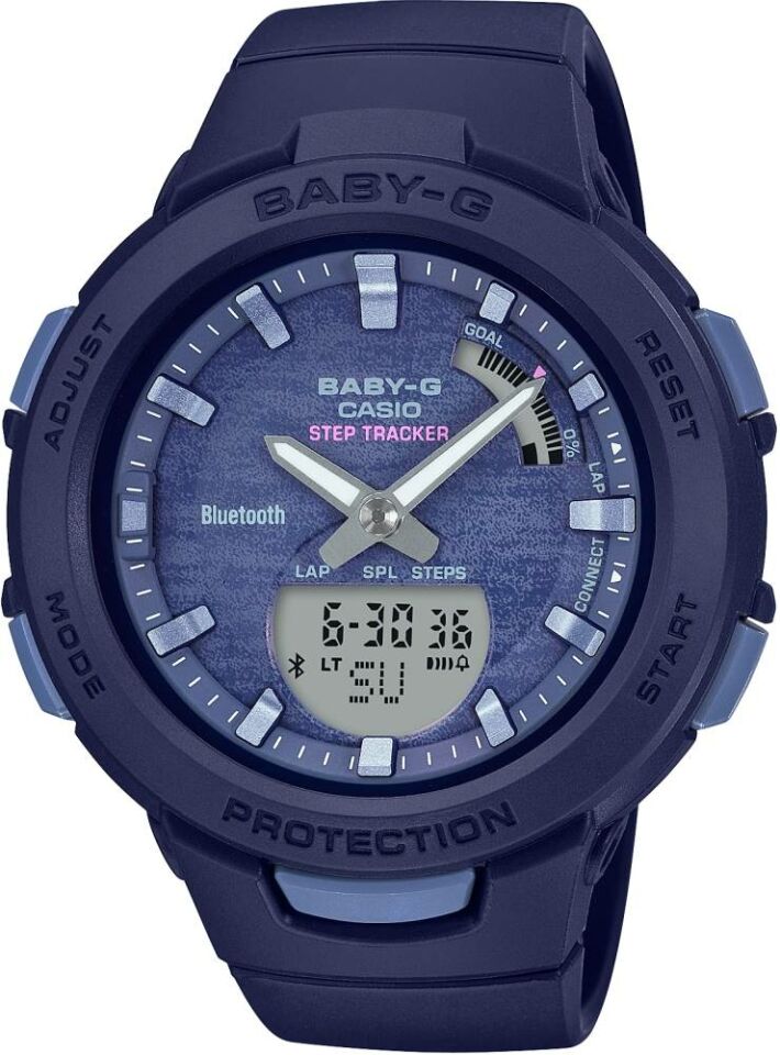 Casio BSA-B100AC-2ADR Baby-G Kadın Kol Saati