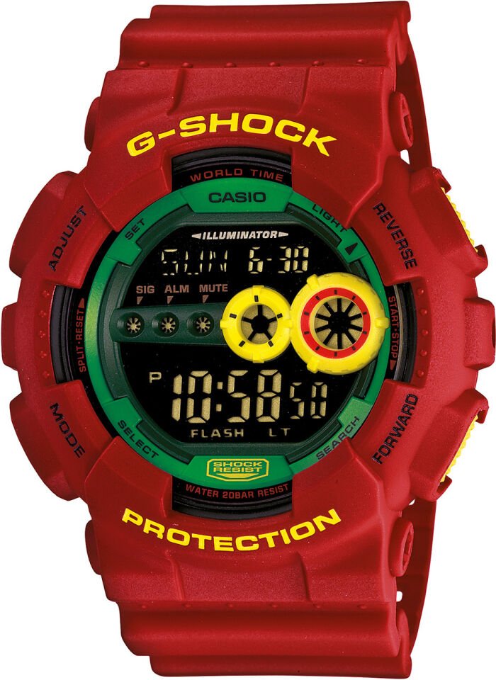 Casio Gd-100Rf-4Dr G-Shock Erkek Kol Saati