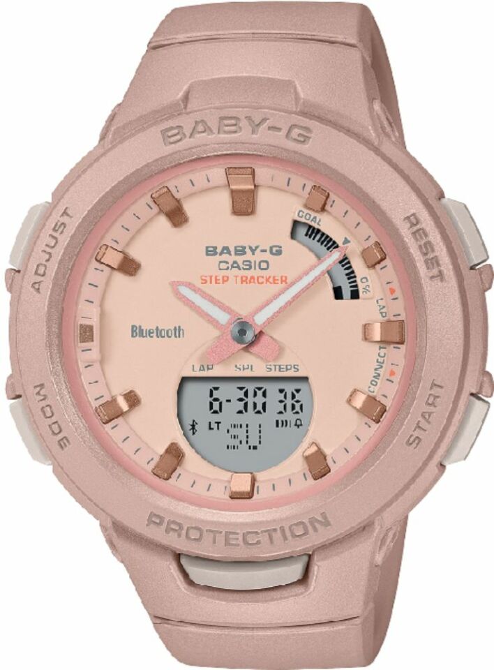 Casio Bsa-B100Cs-4Adr Baby-G Kadın Kol Saati