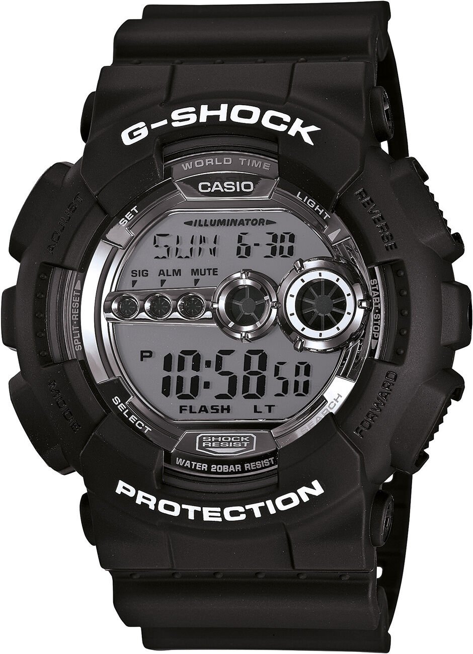 Casio Gd-100Bw-1Dr G-Shock Erkek Kol Saati