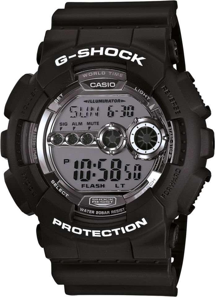 Casio Gd-100Bw-1Dr G-Shock Erkek Kol Saati
