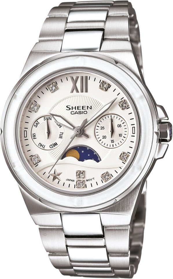 Casio She-3500D-7Adr Sheen Kadın Kol Saati