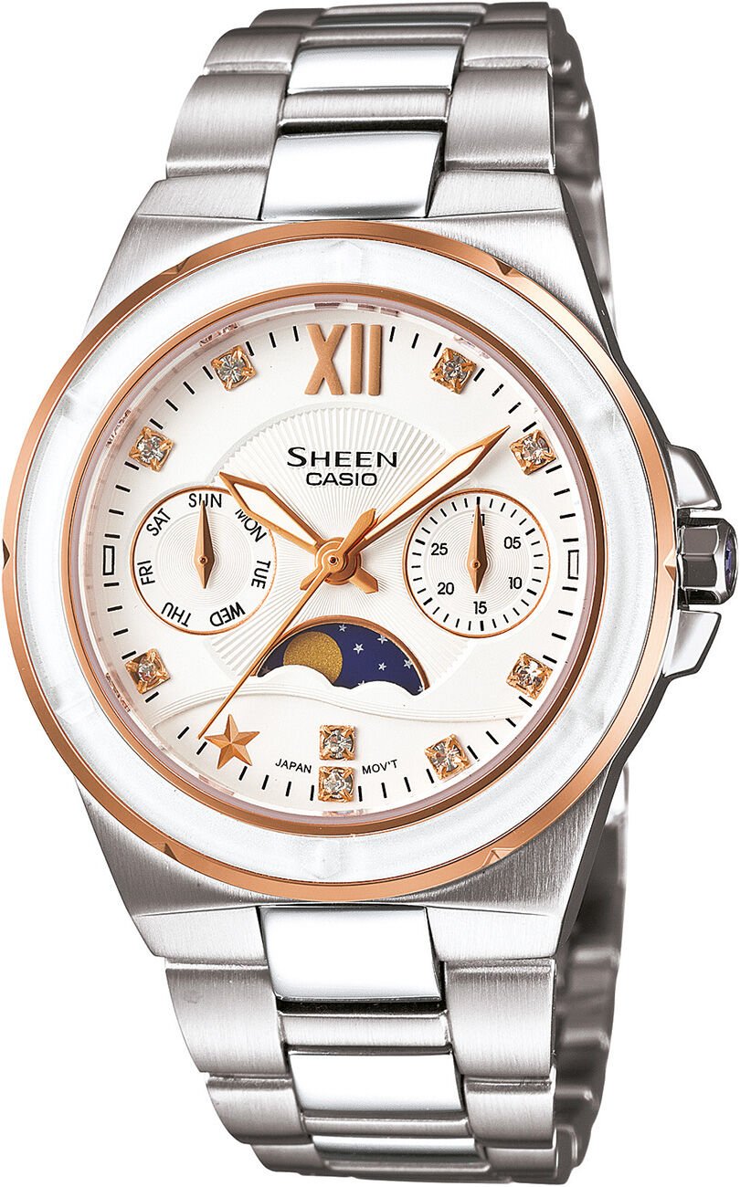 Casio She-3500Sg-7Adr Sheen Kadın Kol Saati