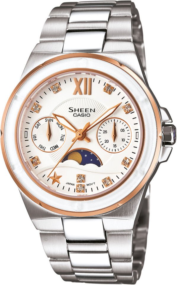 Casio She-3500Sg-7Adr Sheen Kadın Kol Saati