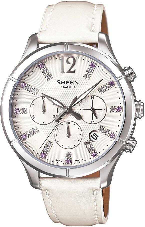 Casio She-5020L-7Adr Sheen Kadın Kol Saati