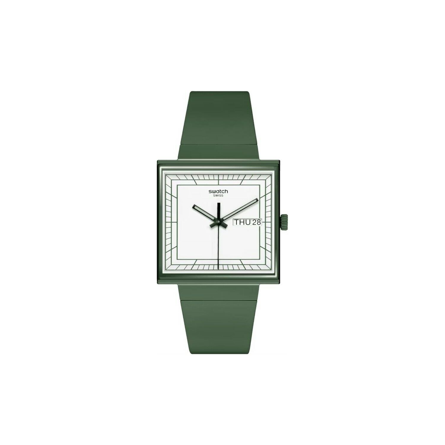 Swatch So34G700 What If ... Green? Unisex Kol Saati