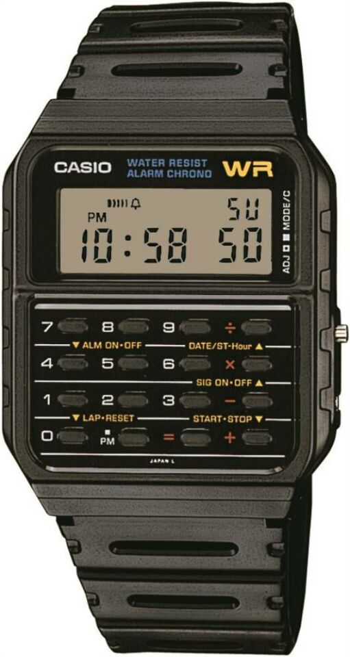 Casio CA-53W-1Z Databank Unisex Kol Saati