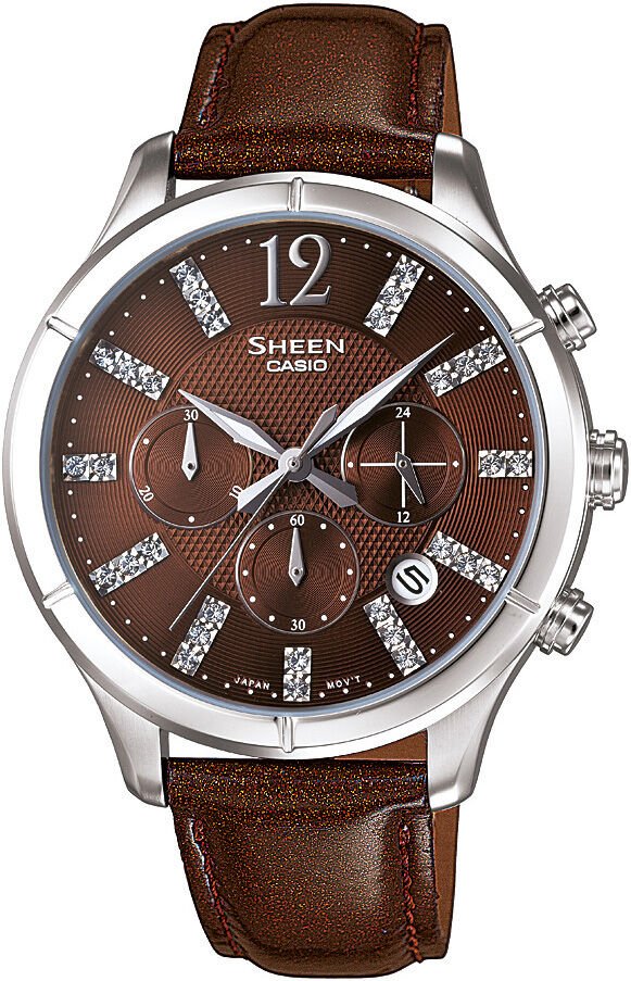 Casio She-5020L-5Adr Sheen Kadın Kol Saati