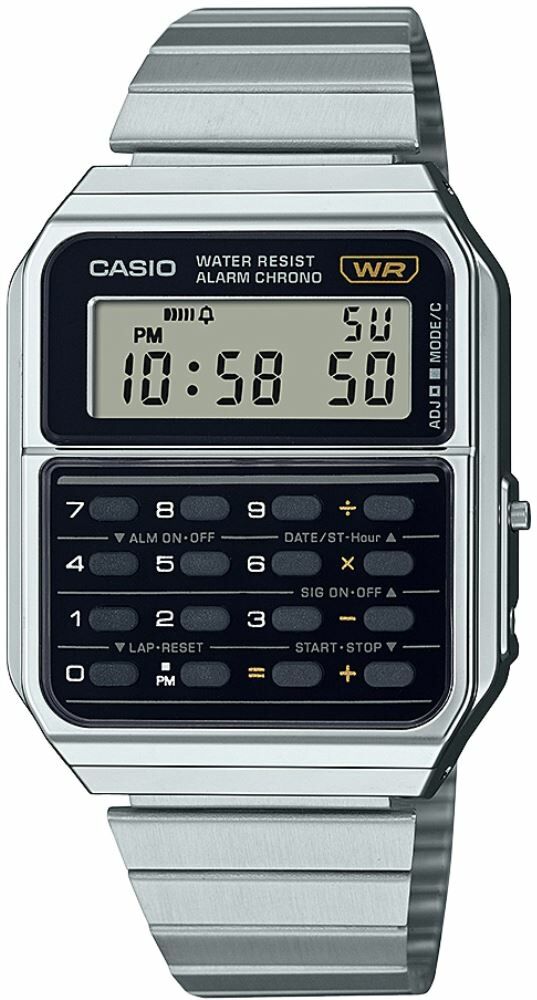 Casio Ca-500We-1Adf Databank Unisex Kol Saati